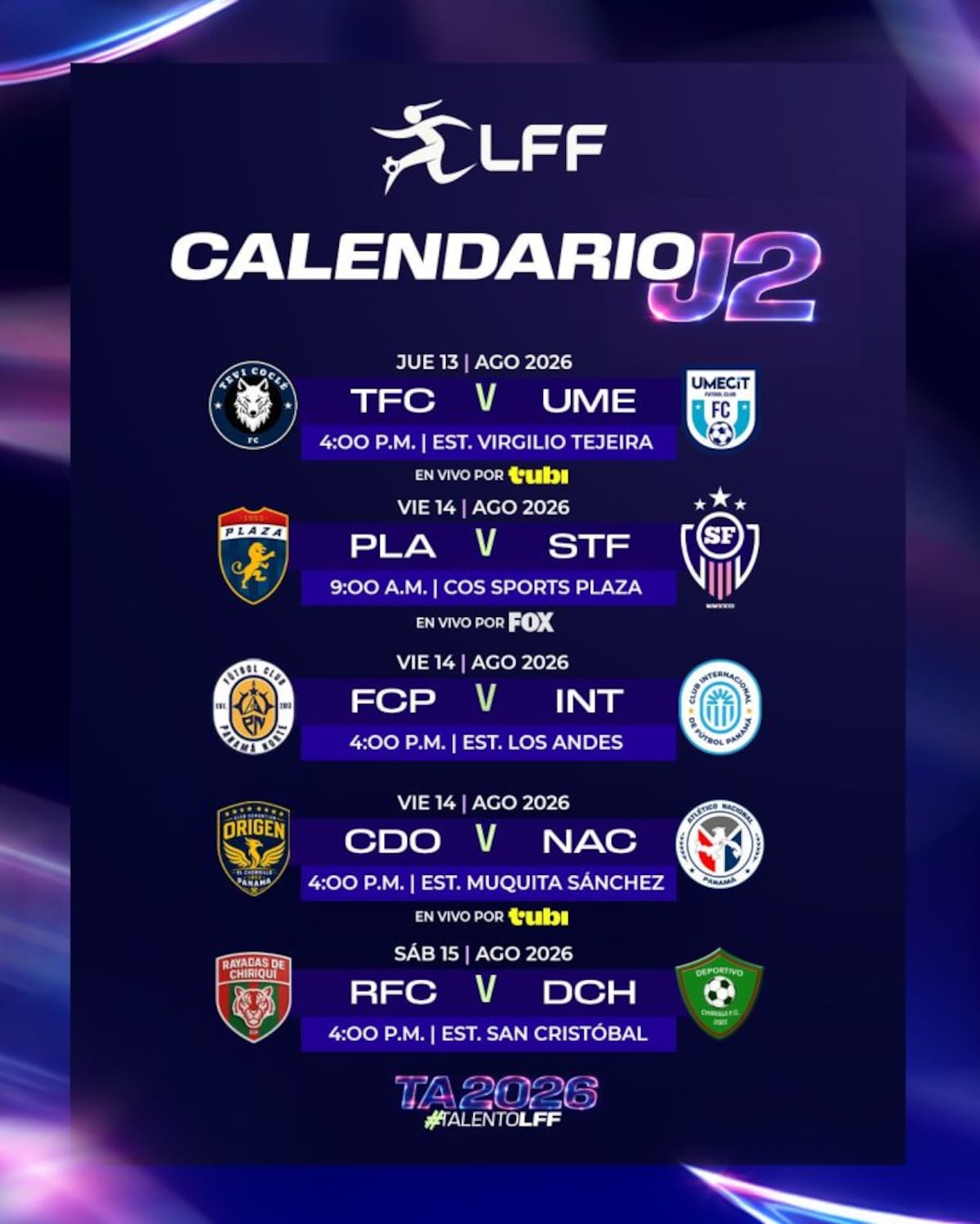 La LFF arranca encendida con una lluvia de goles