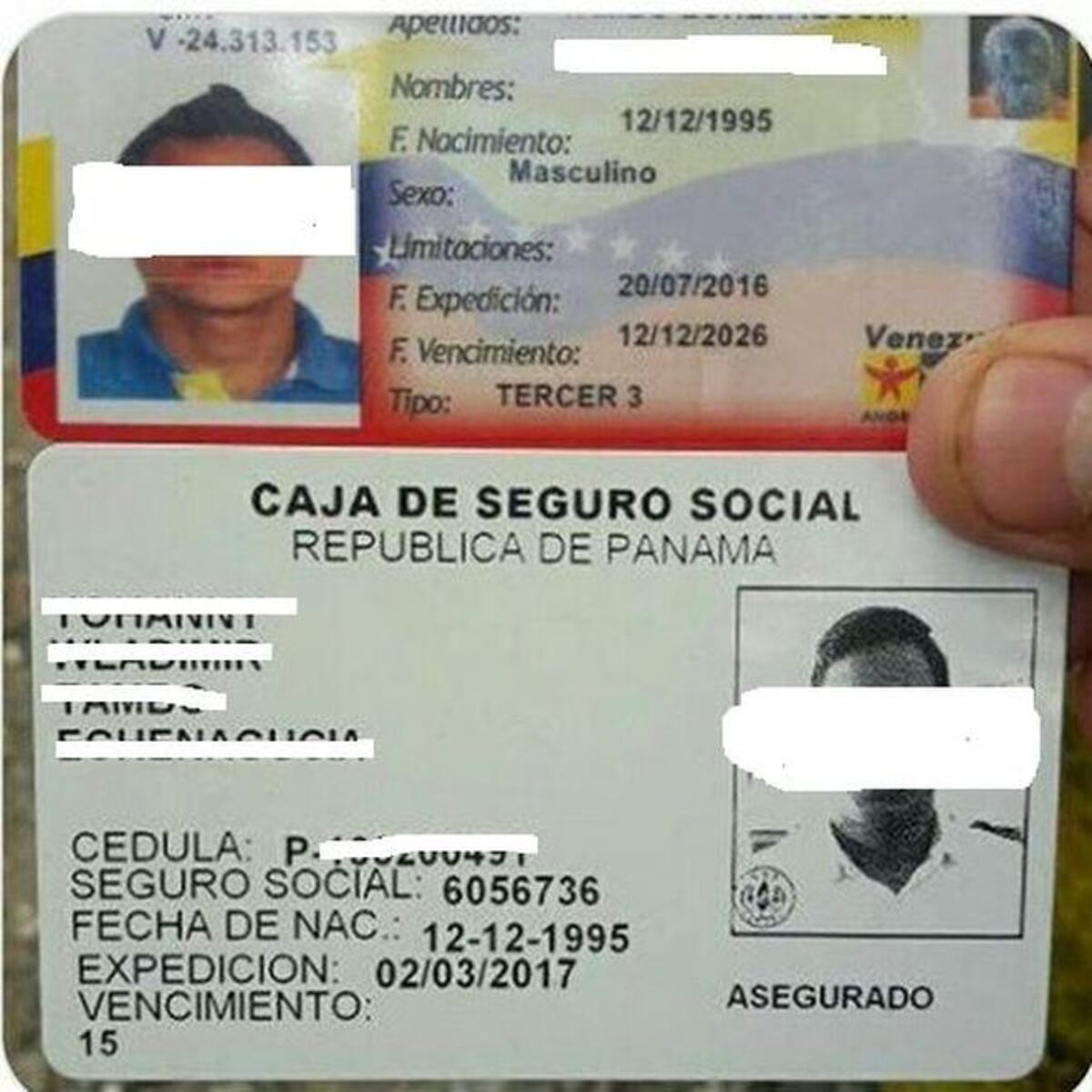 CAUSA REVUELO.Hombre dice vender carné de CSS  a Venezolanos por Facebook