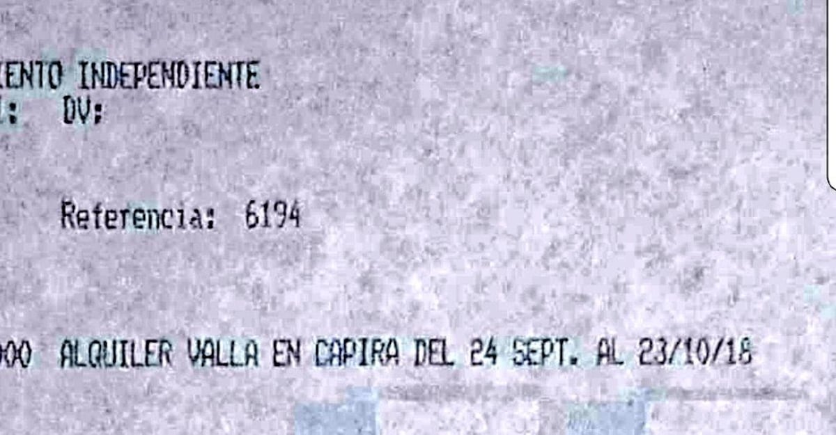Tienen miedo. Mandan a quitar valla de 'no a la reelección' en Capira