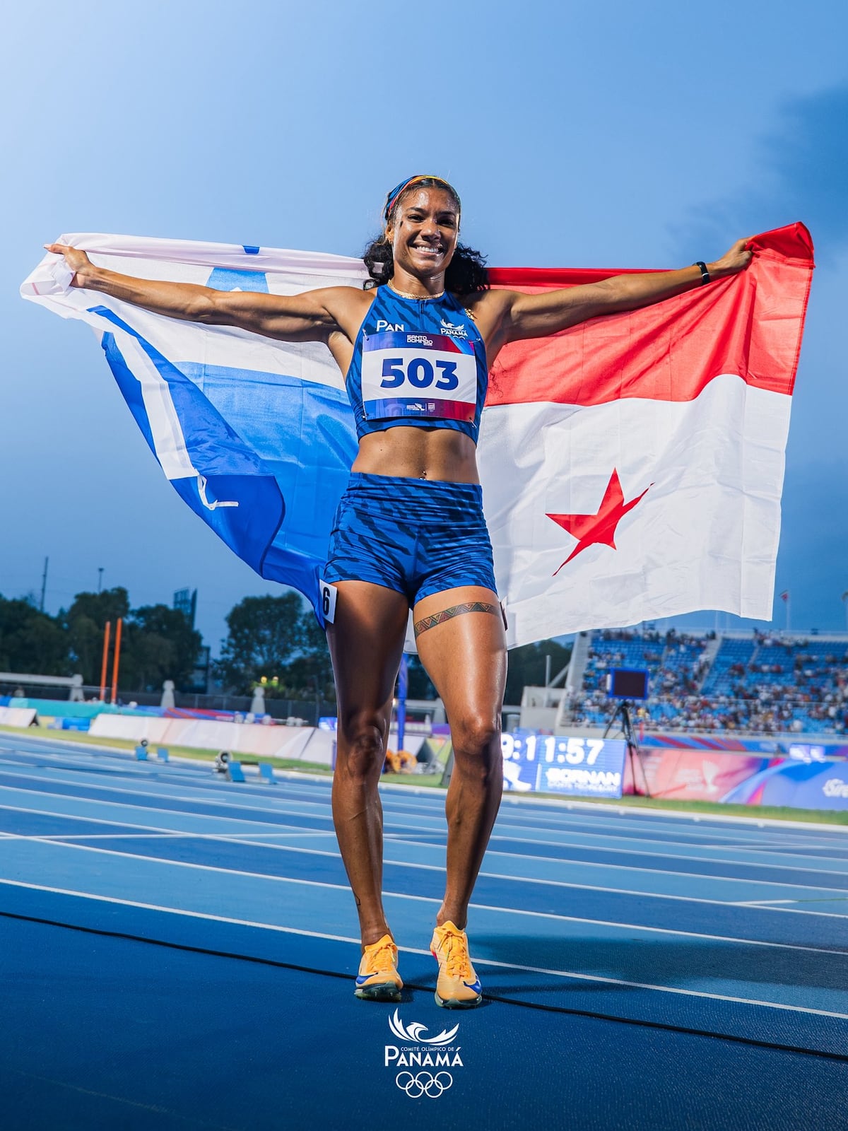 Gianna Woodruff rompe récord y gana oro para Panamá