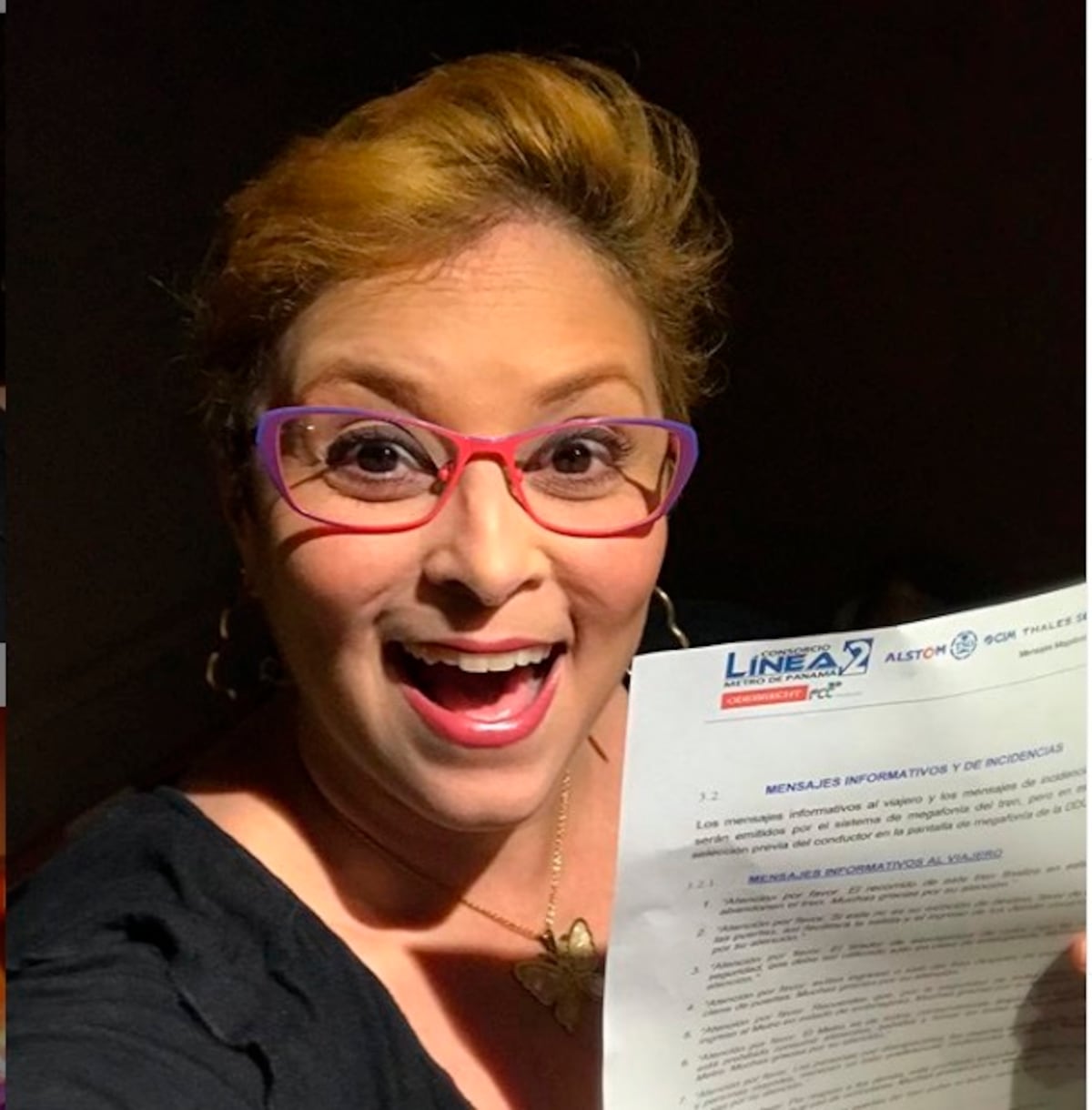 ¡Próxima estación! Conoce a la bella voz del metro de Panamá