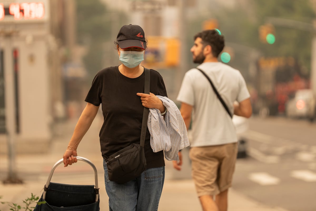 Humo de incendios asfixia ciudades de Norteamérica