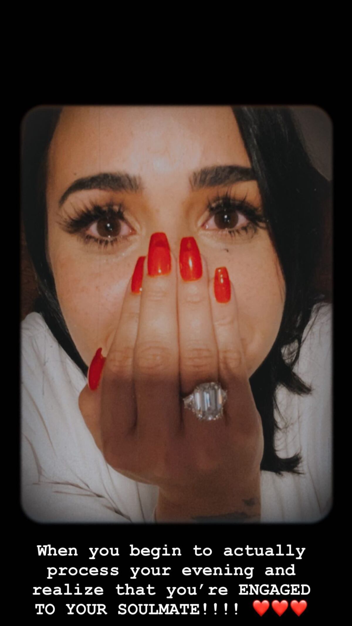 Viva el amor. Demi Lovato anuncia su compromiso con el actor Max Ehrinch: ‘Nunca me he sentido tan incondicionalmente amada’ +Fotos