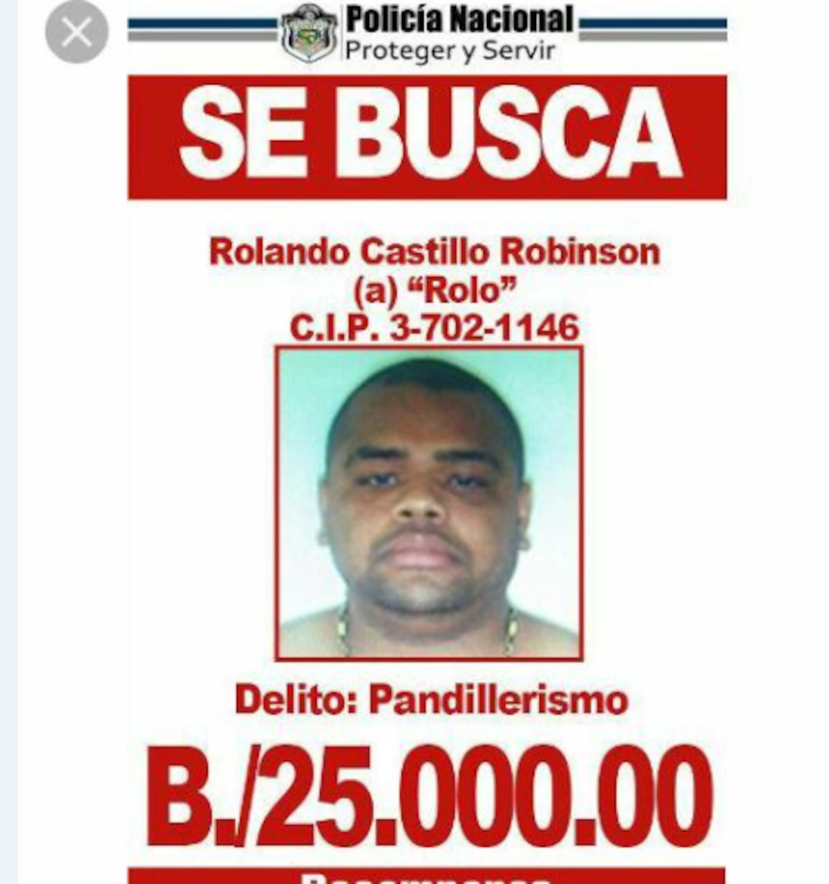 Capturaron a uno de los más buscado de Panamá en Colón 