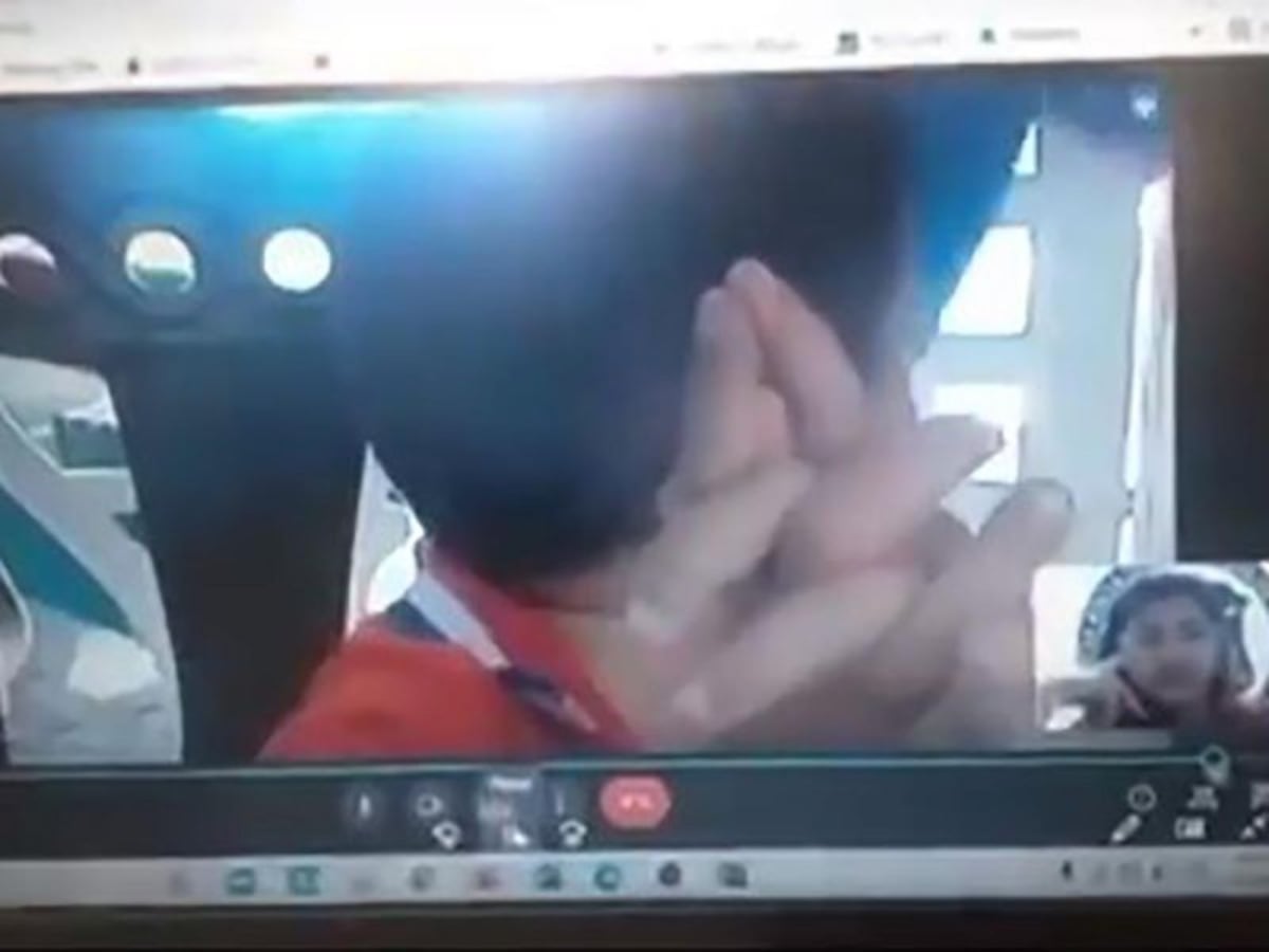 Ladrón irrumpe en casa mientras niño estaba en clase virtual, todo quedó grabado