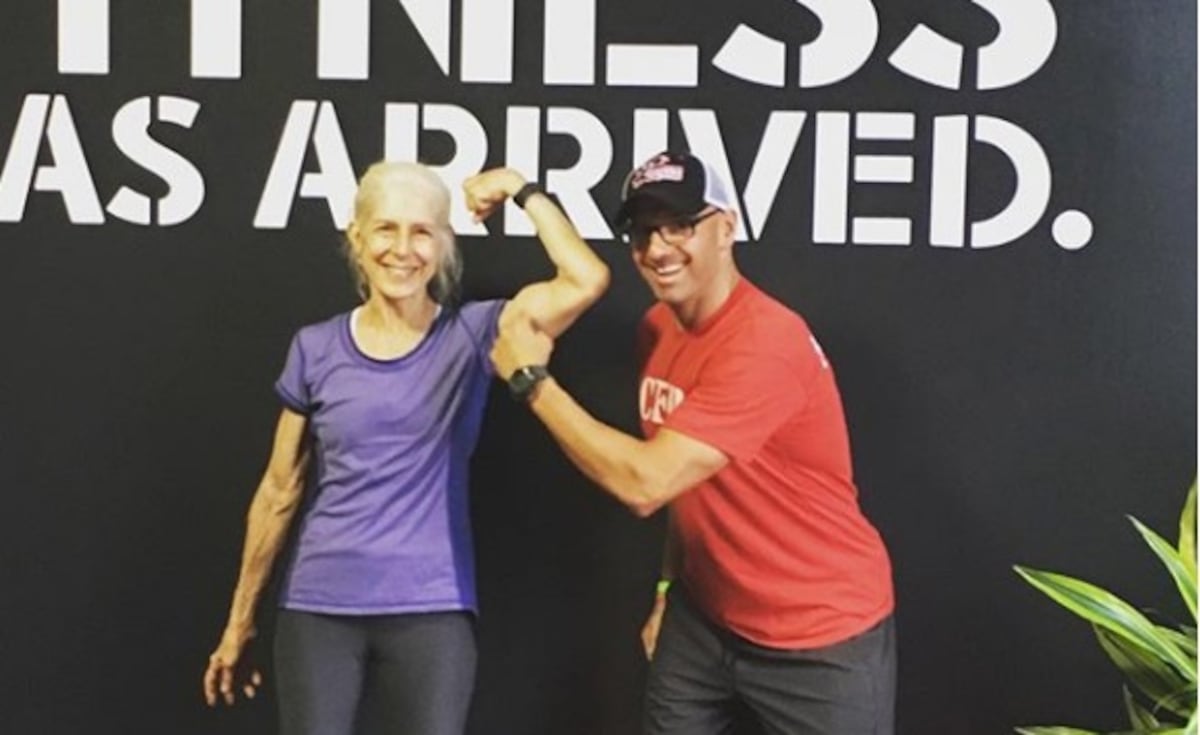 A sus 72 años descubrió la disciplina del 'cross fit'