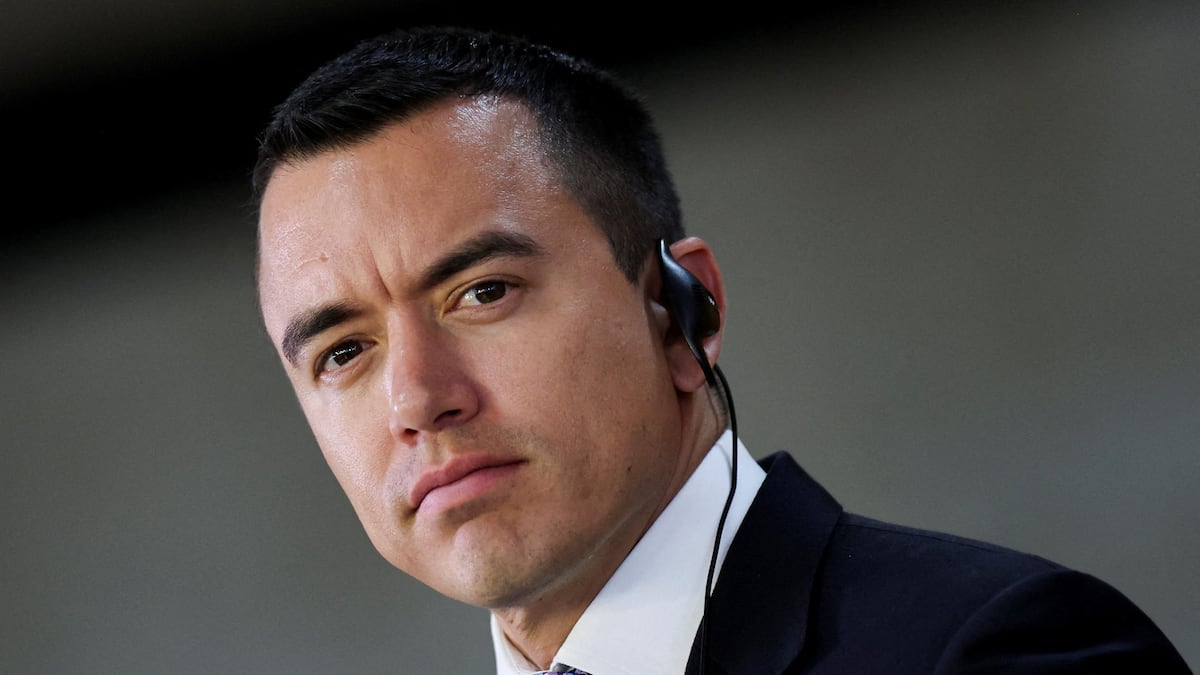 Daniel Noboa denuncia intento de envenenamiento