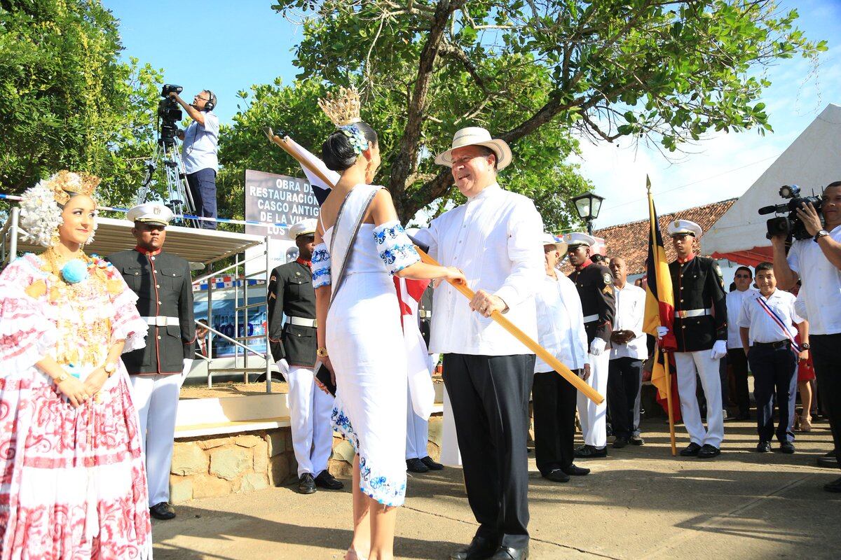 La Señorita Panamá Rosa Montezuma deja la 'nagua' y se luce en La Villa 