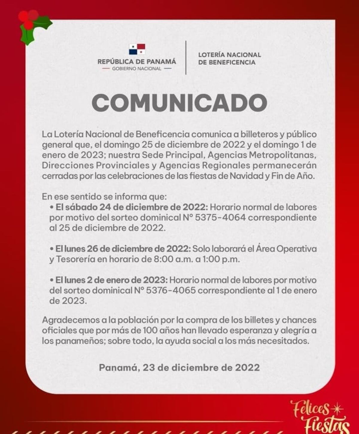 Este miércoles hay sorteo y el último del año será el Gordito del Zodiaco