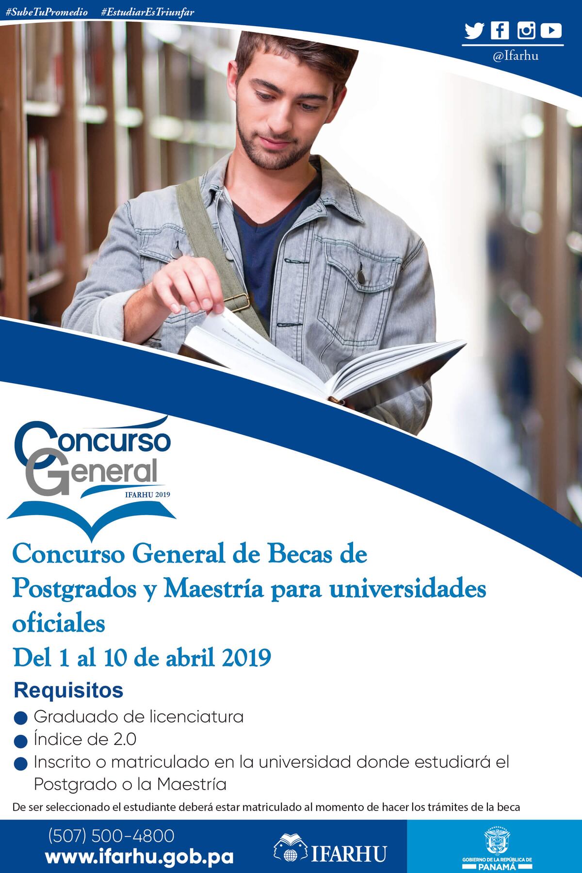 Anuncian la fecha para el concurso general de becas para postgrados y maestrías 