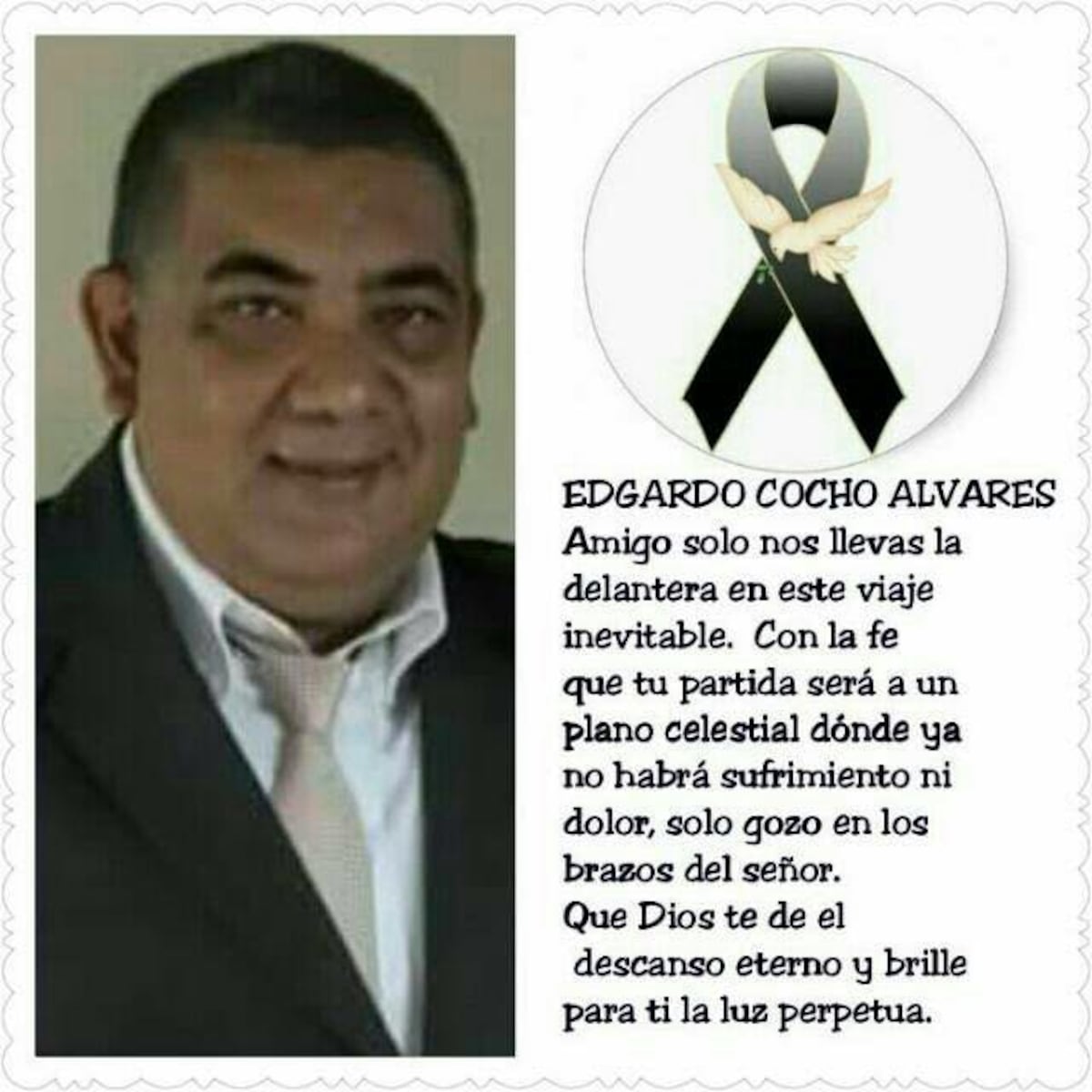 ¡Lamentable! Fallece el diputado chiricano 'Cocho' Álvarez