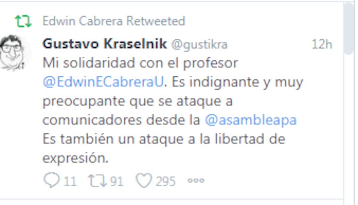 Edwin Cabrera  tilda al diputado ‘Chello’ Gálvez de cobarde y lo reta a que se quite la inmunidad
