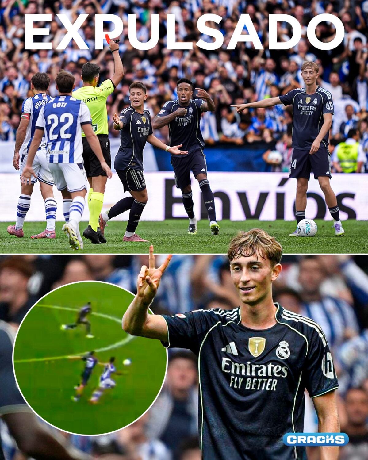 Huijsen, expulsado otra vez: el consejo de Xabi Alonso y el peso del VAR en Anoeta