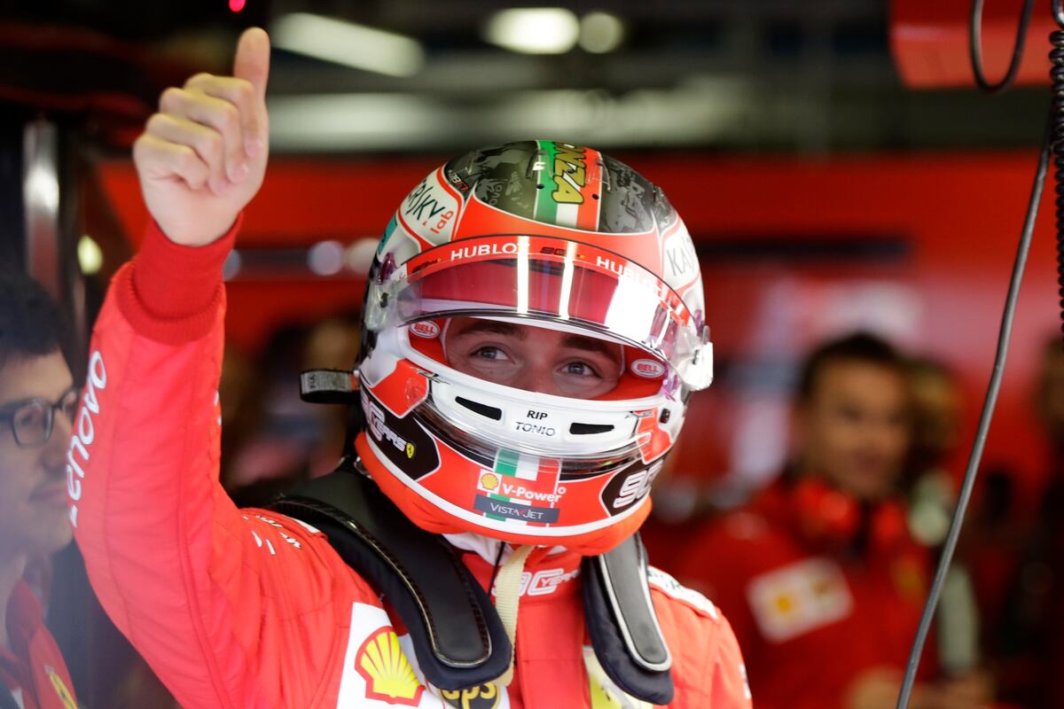 Piloto de Ferrari gana la pole en Italia