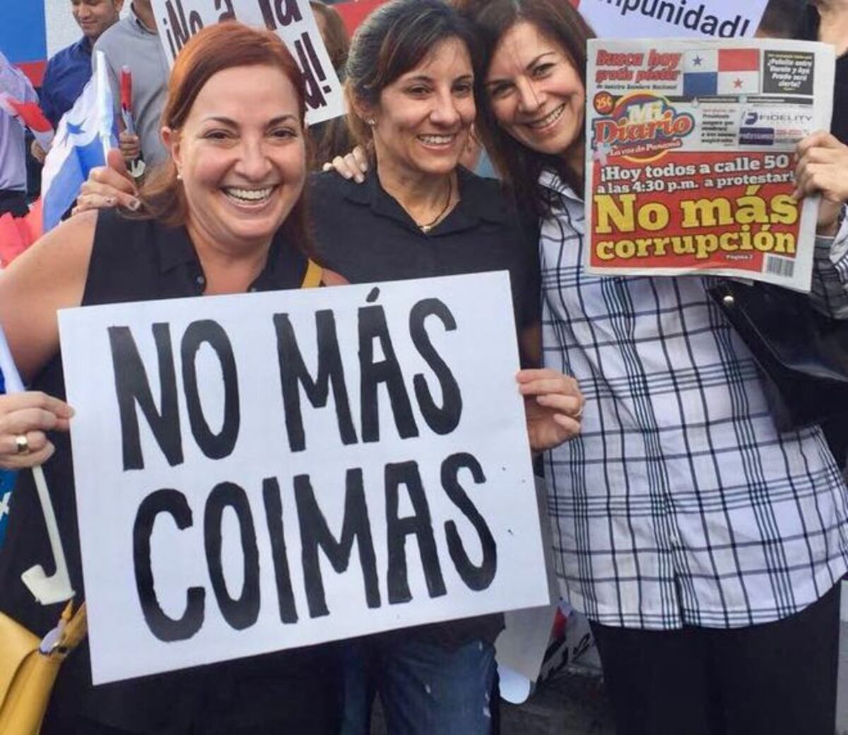 ¡VEA LO QUE PASÓ, FUEEERTE! Protesta contra la impunidad y la corrupción