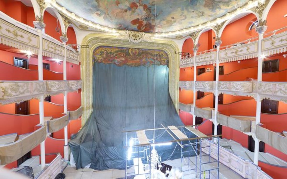 Histórico.Miren cómo está quedando el Teatro Nacional.Tiene 80% de avance. Video