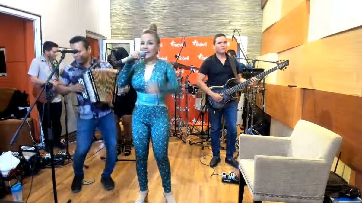Samy y Sandra en concierto por redes desde Monagrillo. Video
