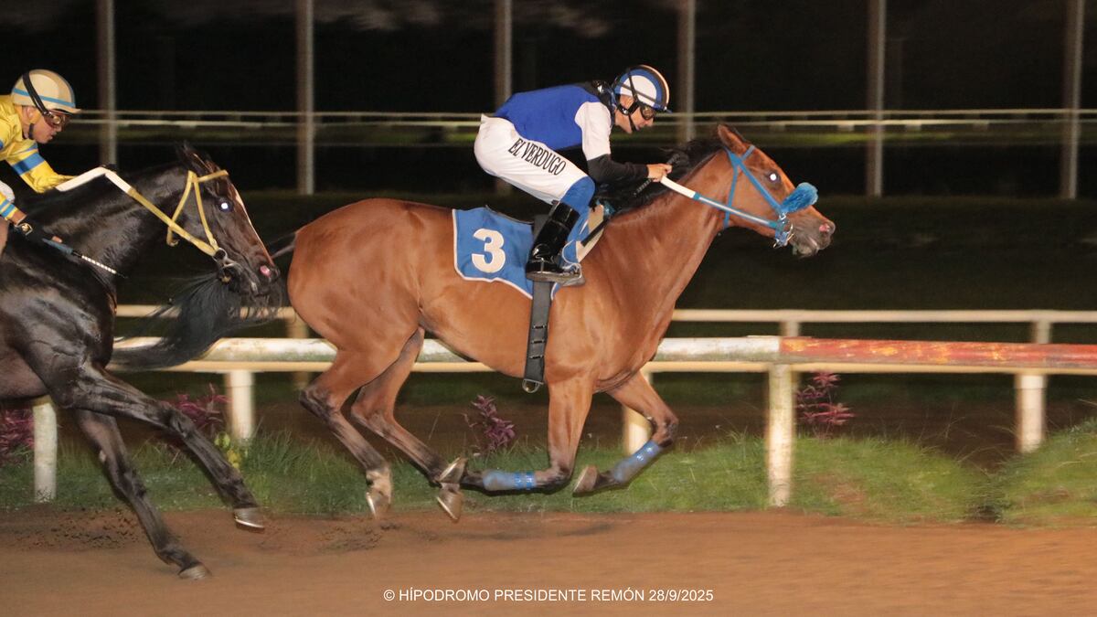 ‘Jaque Doble’ brilla y gana el Clásico Sociedad de Dueños en el Hipódromo Presidente Remón