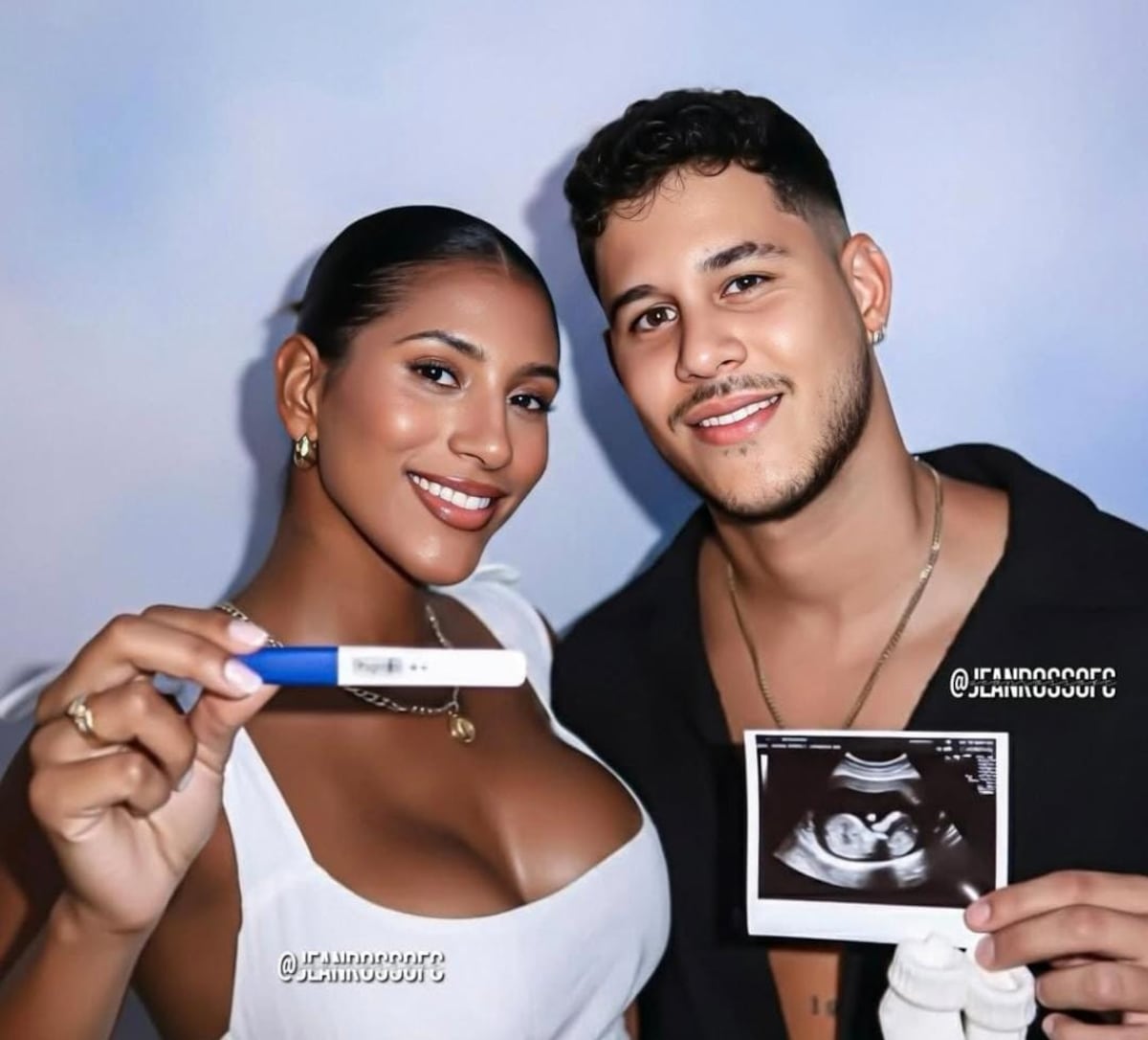 ¡Ay, la IA! Jean Modelo aclara que su novia NO está embarazada pese a foto viral