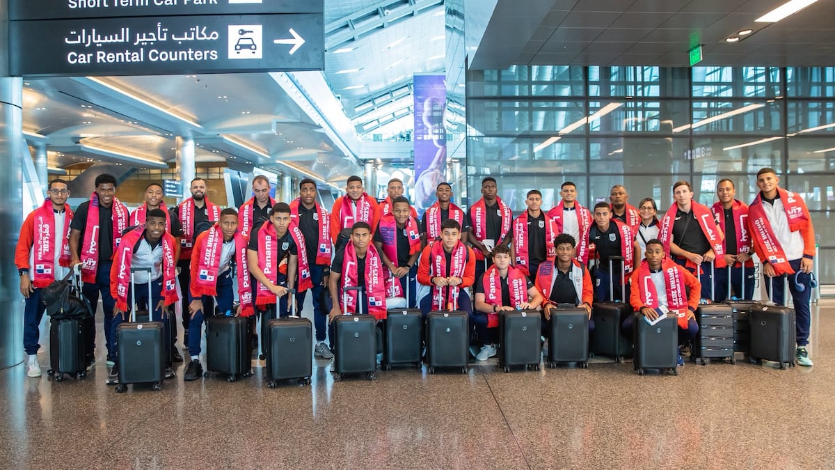 ¡Panamá listo en Doha! Sub-17 ya está en sede mundialista
