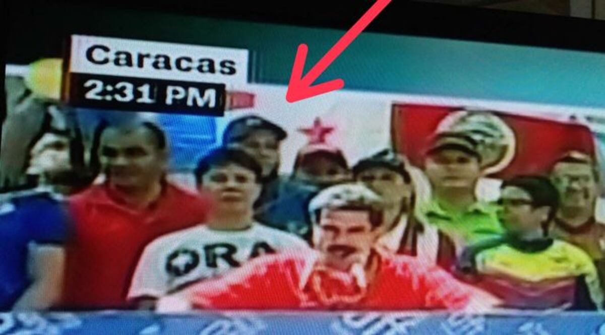 Indignación.  Ey, ey,ey.Bandera de Panamá en el discurso de Maduro causa revuelo