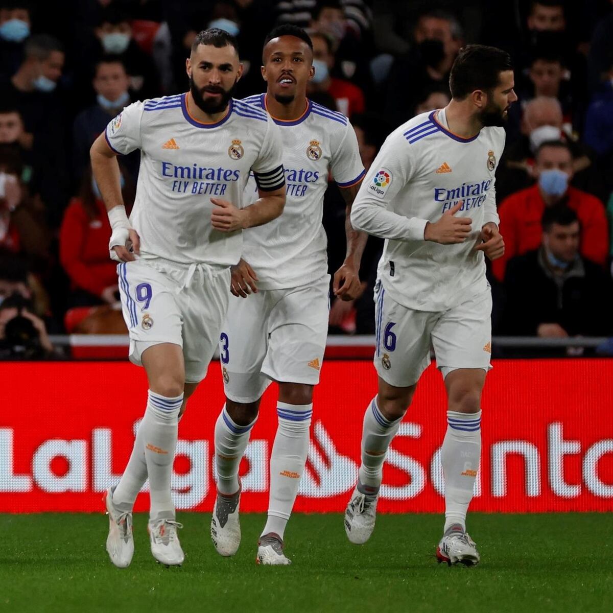 Benzema termina el año al tope de la tabla de goleo en LaLiga