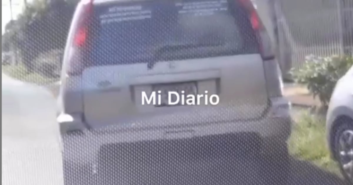 Borracho al volante con cuatro niños en David | Video