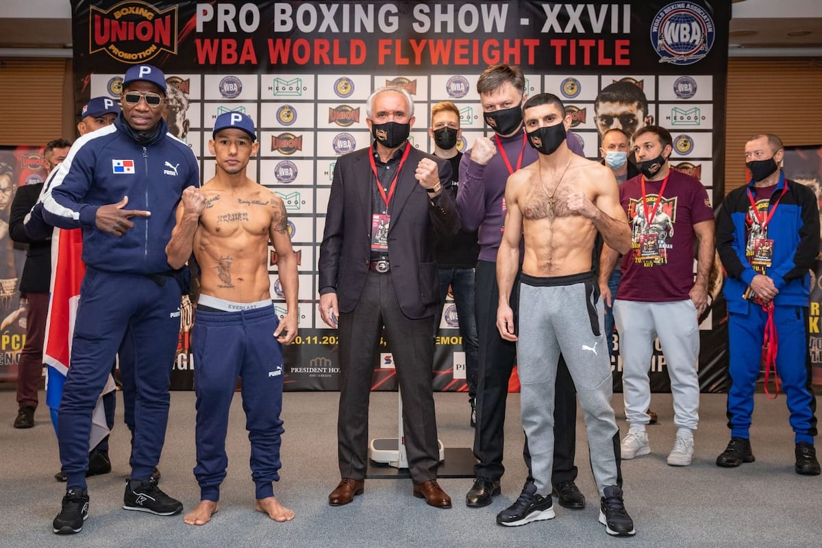 El ‘Nica’ Concepción cumple con el pesaje 