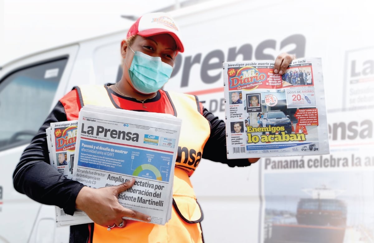 Todo para los canillitas. El 100% de la venta de Mi Diario y La Prensa este sábado será para ellos