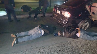 Roban en Betania, huyen y terminan capturados tras persecución con disparos