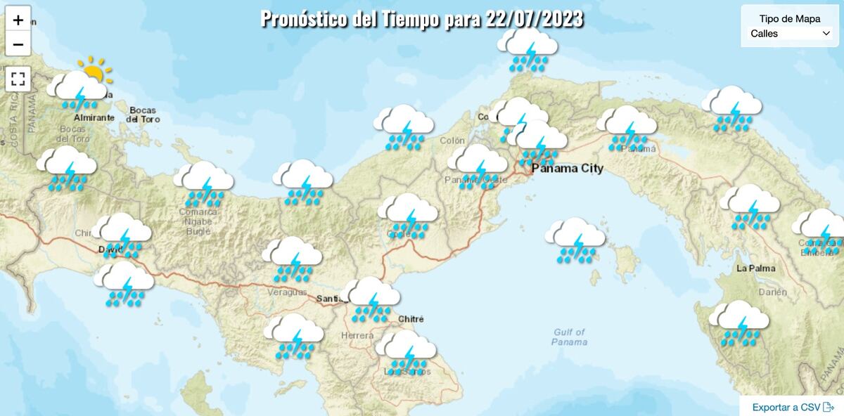 Cae fuerte lluvia en varias zonas del país por la incursión de la onda tropical 17