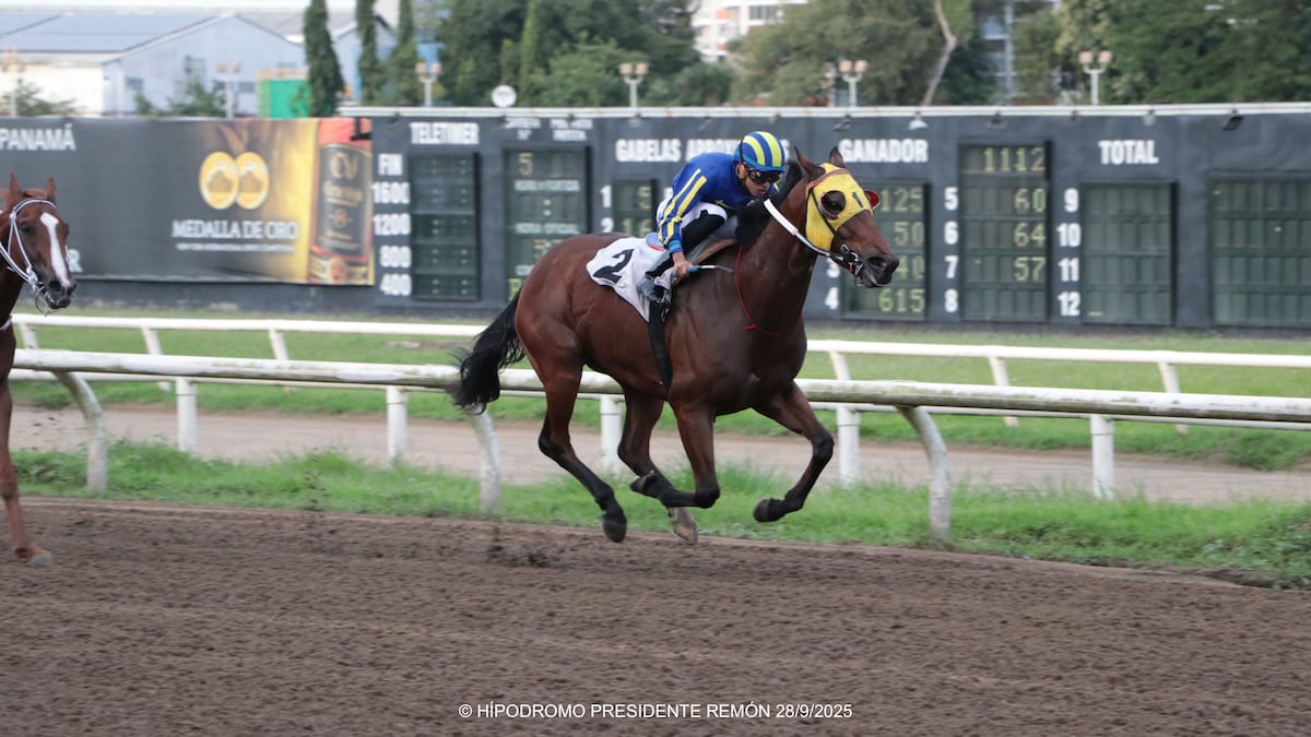 ‘Royal Smile’ da la gran sorpresa y gana Clásico Rubén Orillac en Panamá