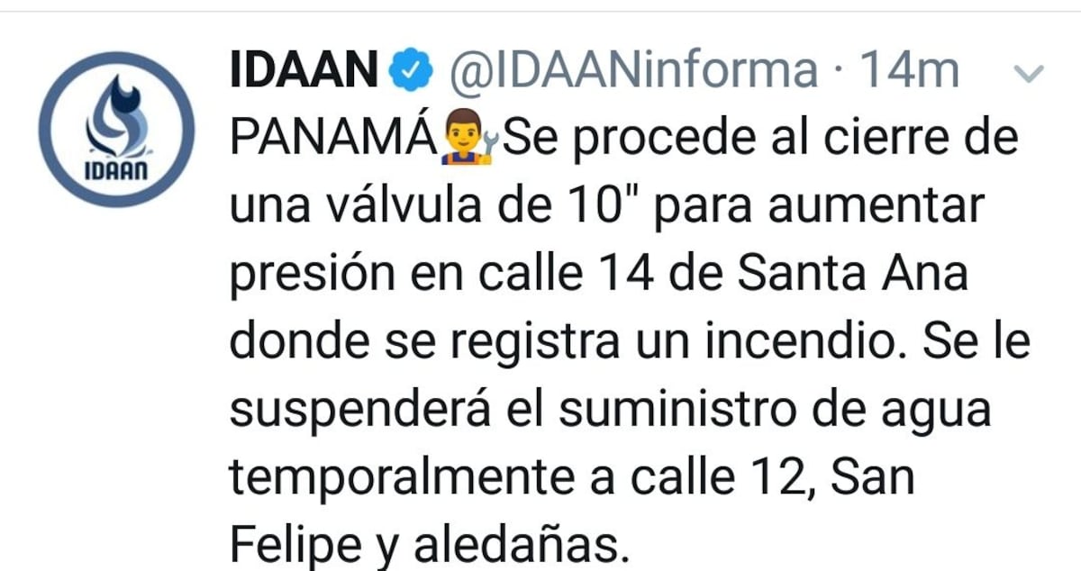 Incendio registrado en Santa Ana fue controlado 