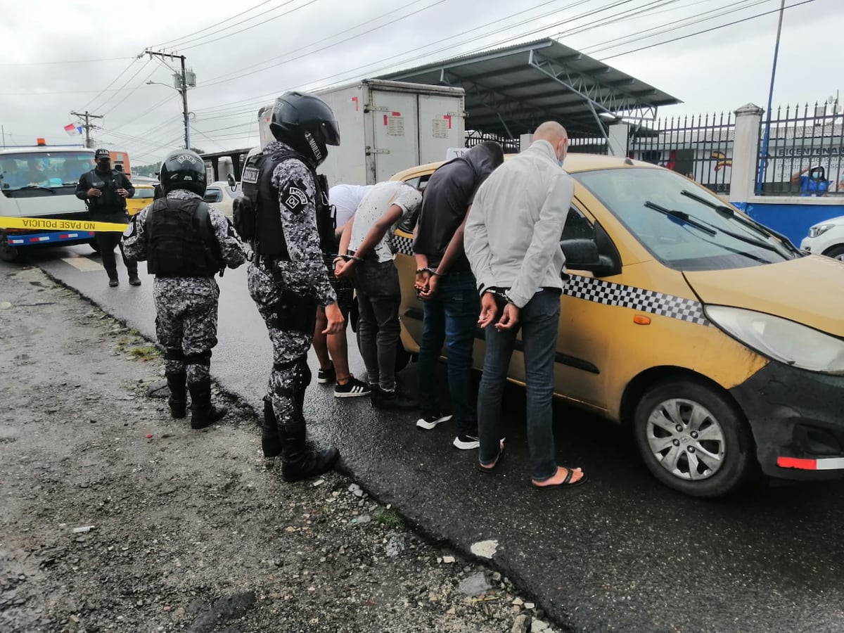 Delincuentes son capturados luego de efectuar un robo