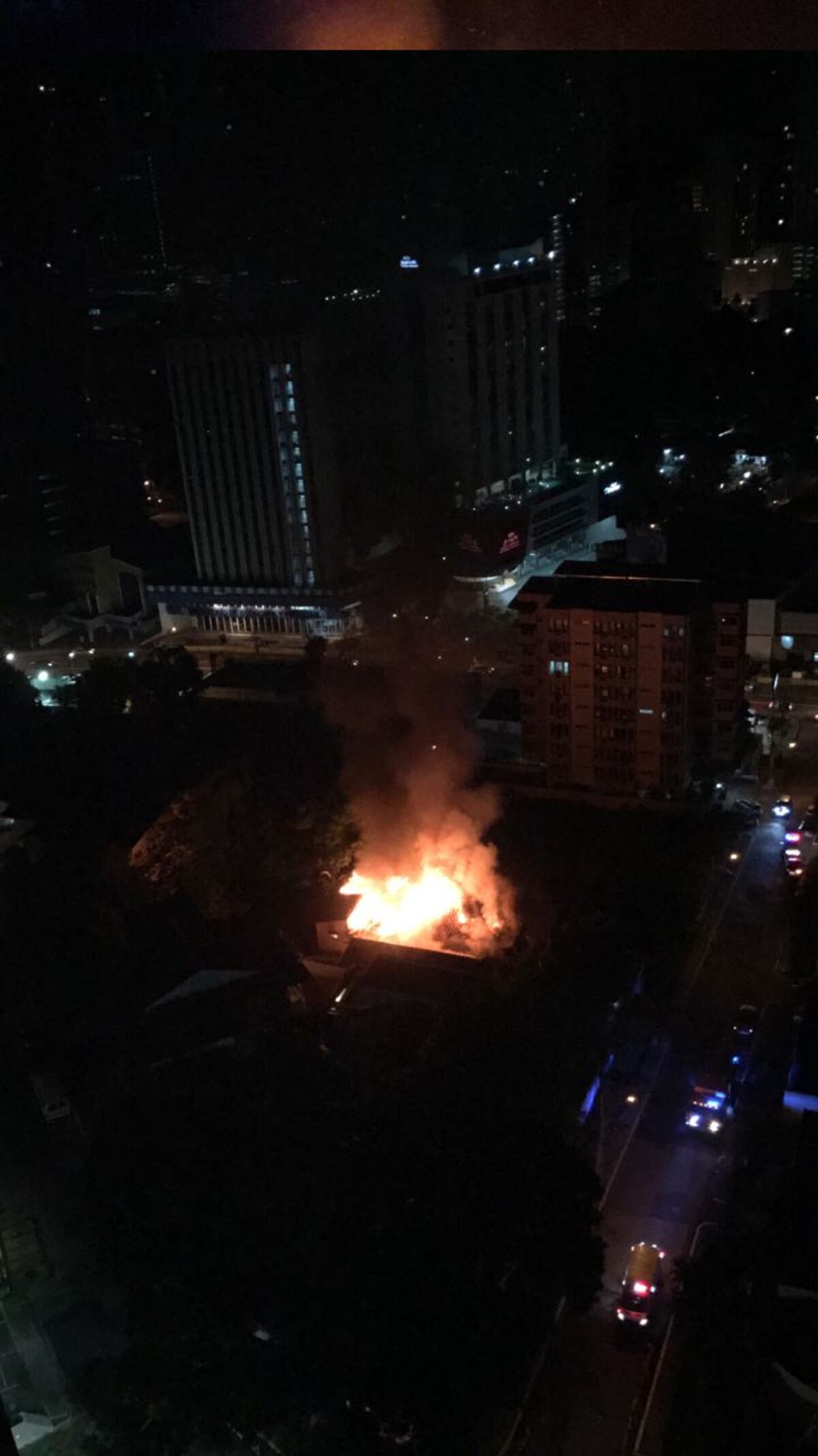 ¡Incendio en La Cresta!