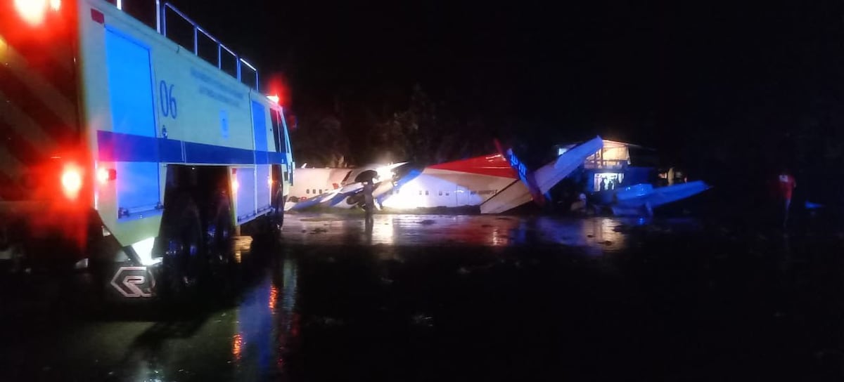 Lo último. Vuelo de Air Panamá se desvía tras aterrizaje en Bocas: 38 personas resultan ilesas