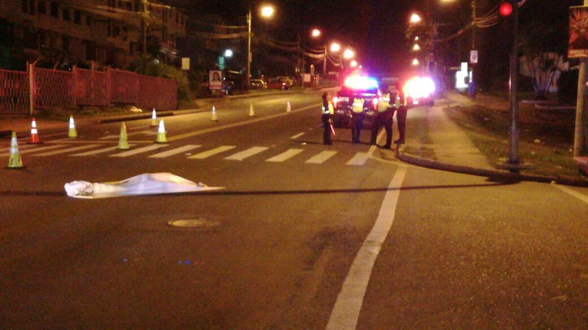 ¡ATROPELLO Y FUGA! Señor pierde la vida en Concepción, Juan Díaz