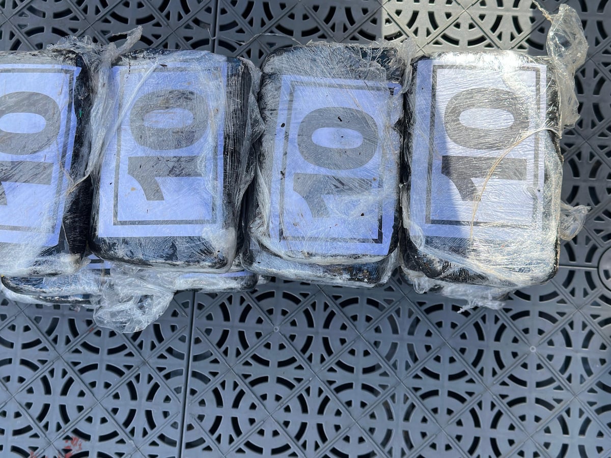 Los frenan en seco en el mar con 916 paquetes de presunta droga