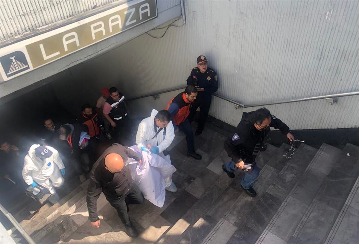 Choque en el metro deja un muerto en la Ciudad de México