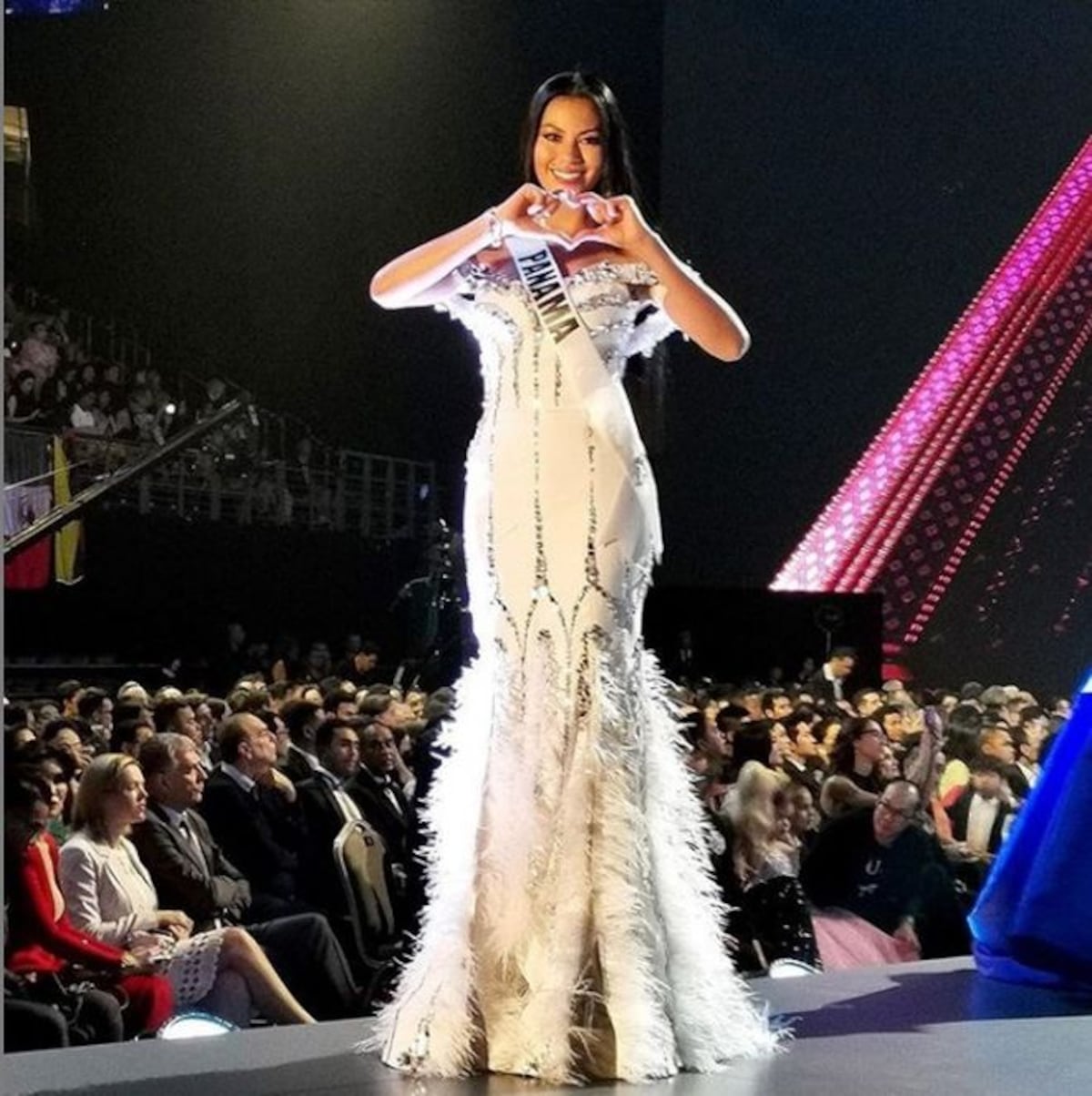 Rosa Iveth Montezuma reacciona tras el Miss Universo