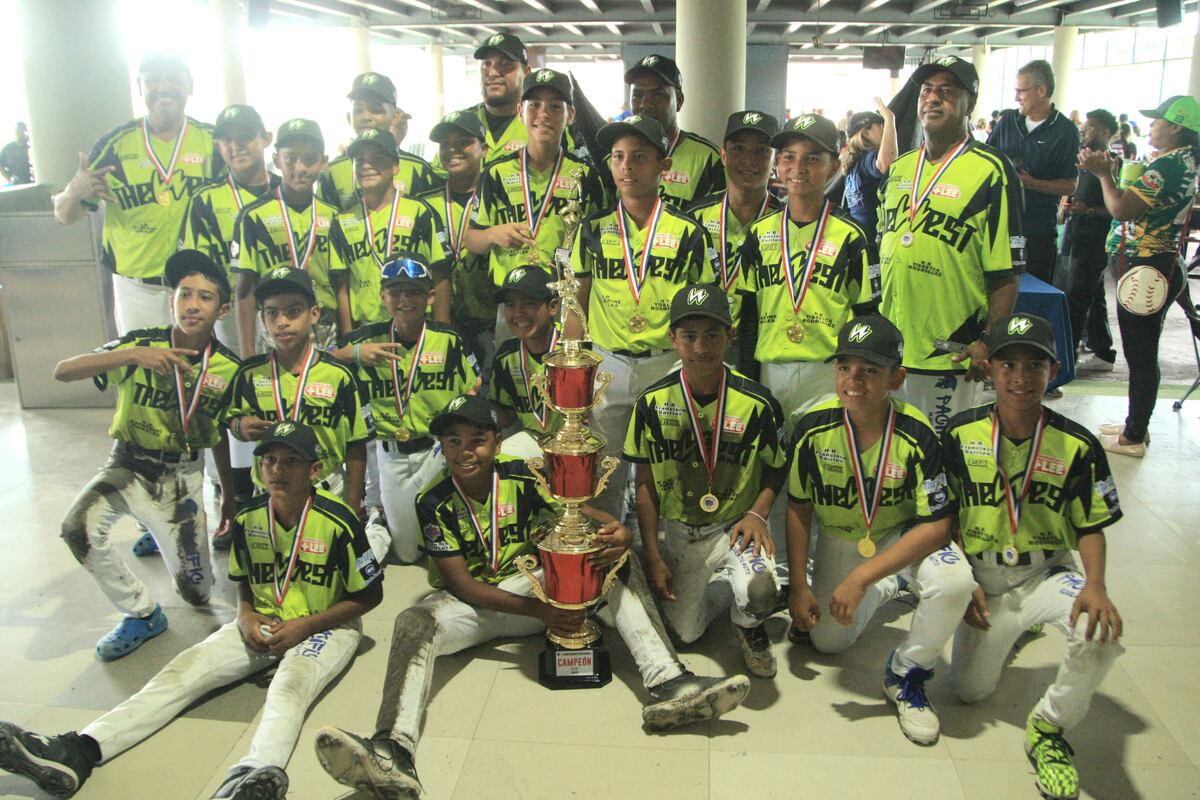 Vaqueros de Oeste conquistan el título U12 en una final de película ante Metro