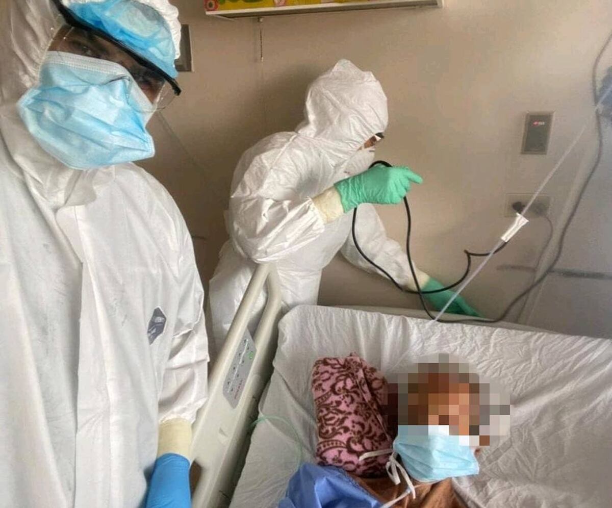 Gloria a Dios. Abuelita de 99 años vence al coronavirus en Panamá Oeste