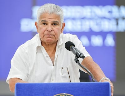 El presidente Mulino le responde a China