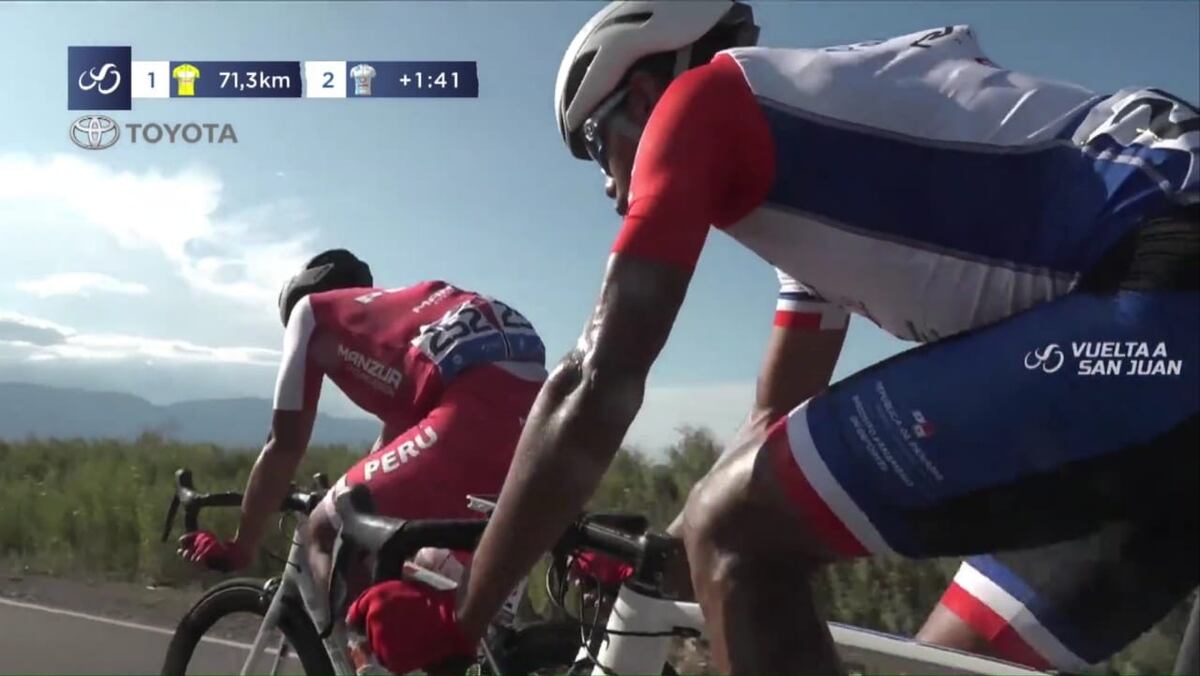 Jurado parte como el mejor pana en la 3ra etapa de la Vuelta a San Juan