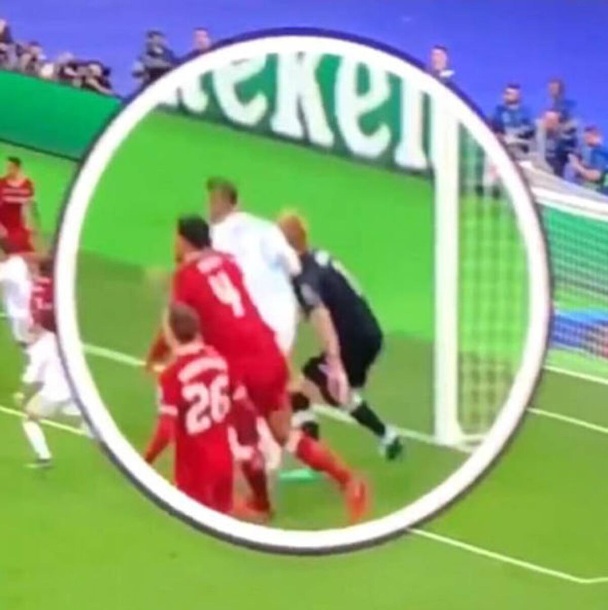 Codazo de Sergio Ramos en la Champions provocó conmoción cerebral a Karius