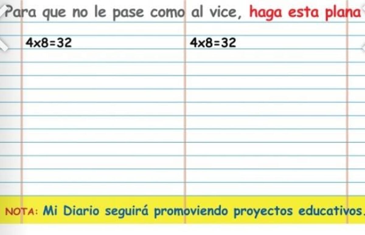 Descarga la plana 4x8 para que no te pase lo del vice