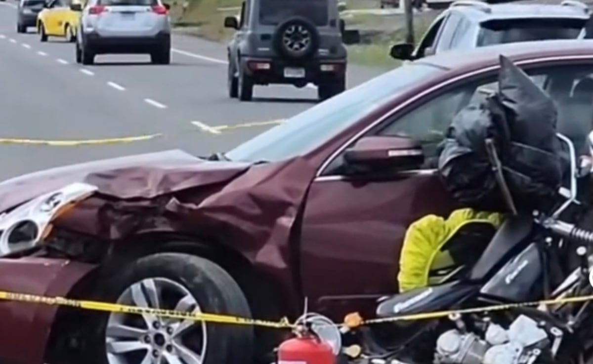 Motociclista extranjero pierde la vida tras colisión en Alto Boquete