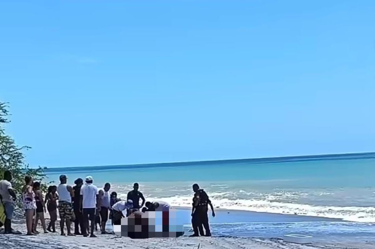 ¡Desgarrador! Mujer embarazada muere junto a su tío tras ser arrastrados por la corriente en Antón