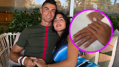 ‘C❤️G’: Cristiano Ronaldo y Georgina Rodríguez se casan en una ceremonia íntima