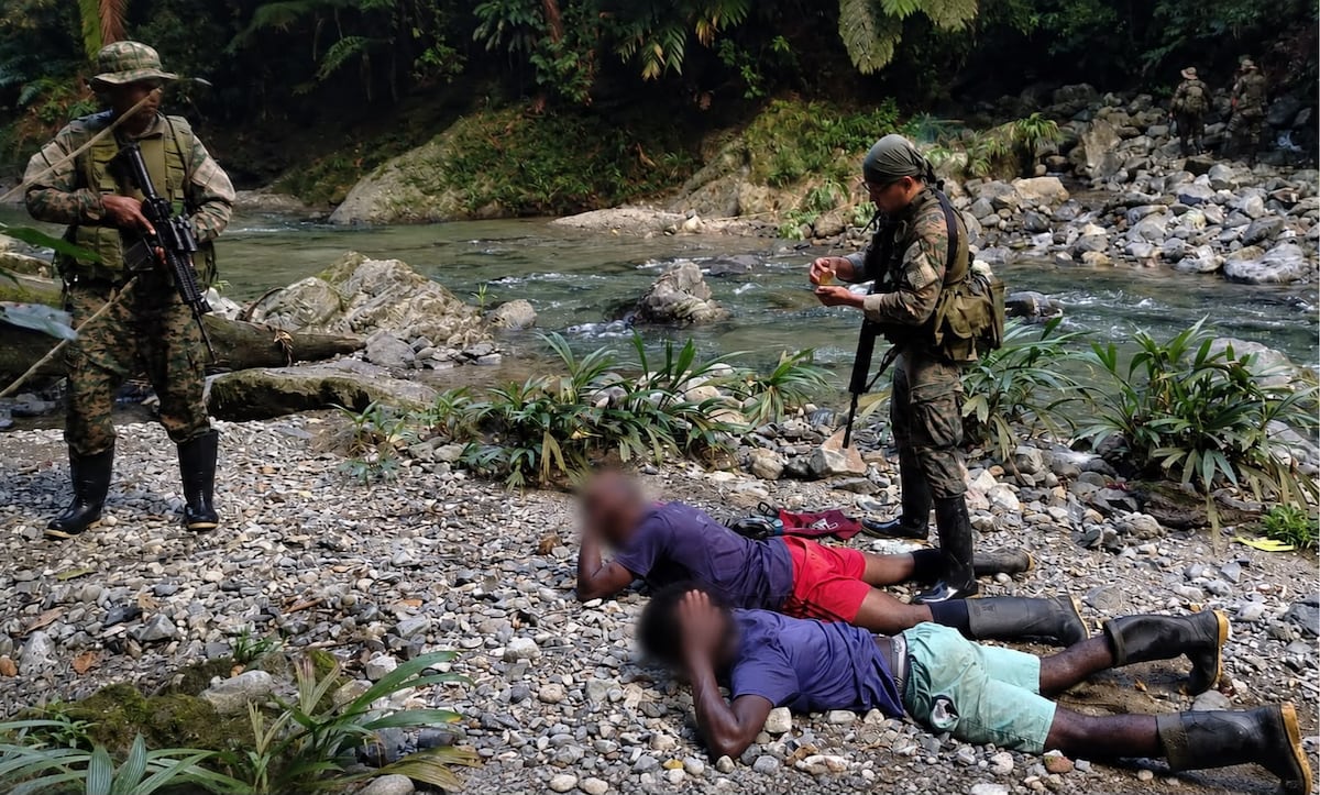 Cinco colombianos son capturados en Darién por presunta vinculación con minería ilegal